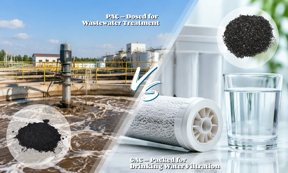 powdered vs granular activated carbon comparison