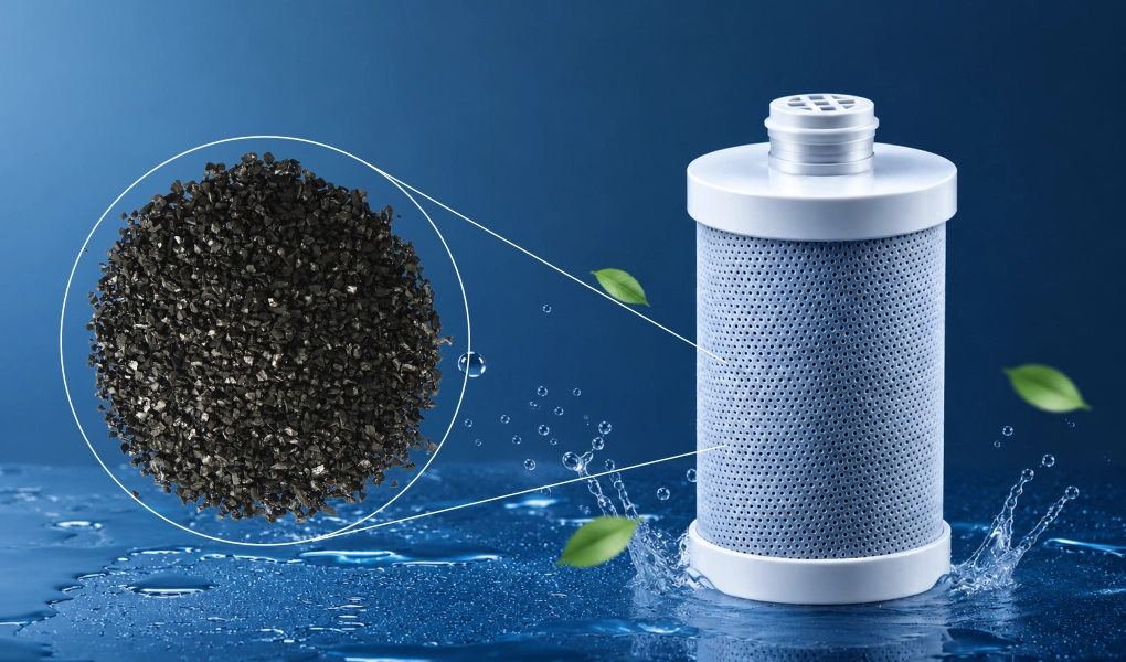 Silver loaded carbon for water purifiers
